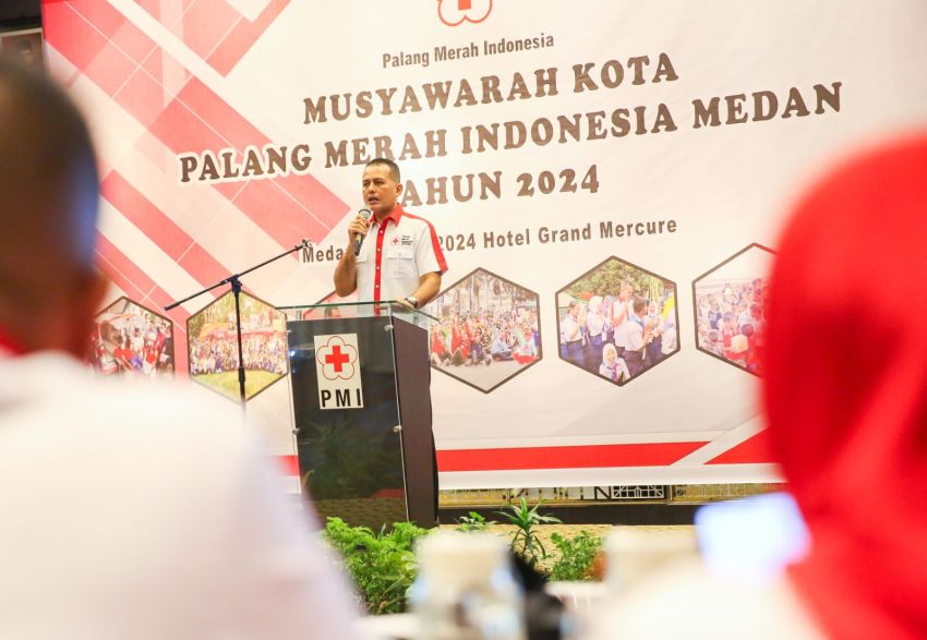 Musa Rajekshah Kembali Pimpin PMI Kota Medan 2024-2029