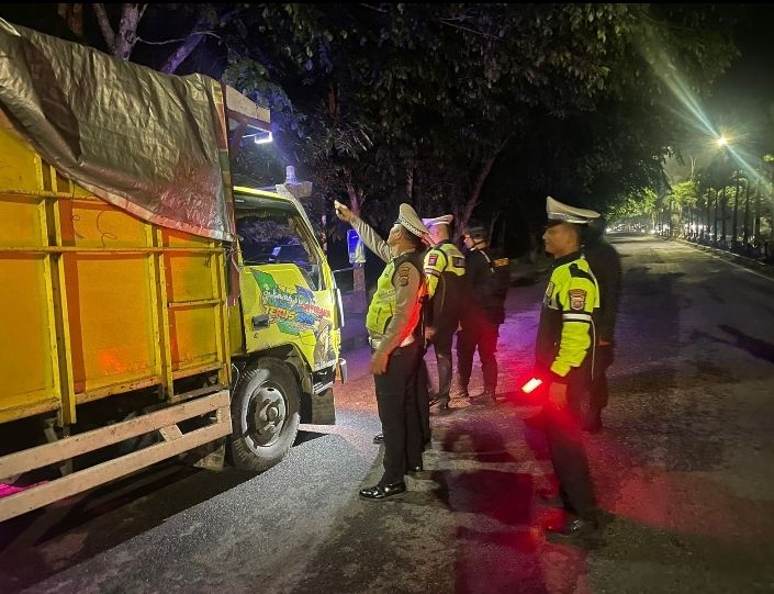 Iptu Simatupang Pimpin Patroli KRYD Hingga Subuh di Tanjungbalai