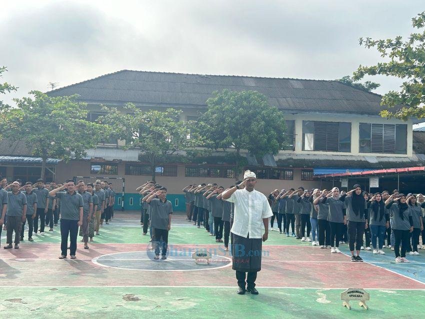 Lapas Kelas IIA Labuhan Ruku Gelar Upacara Peringatan Hari Lahir Pancasila