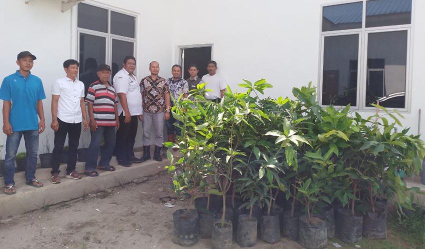 Hari Lingkungan Hidup, Warga Laut Tador Dapat Bantuan Bibit Buah-buahan