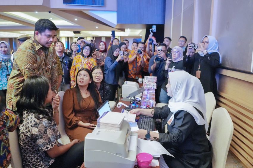 Wajib Pajak Potensial di Medan Antusias Bayar PBB, Terkumpul Rp26 Miliar