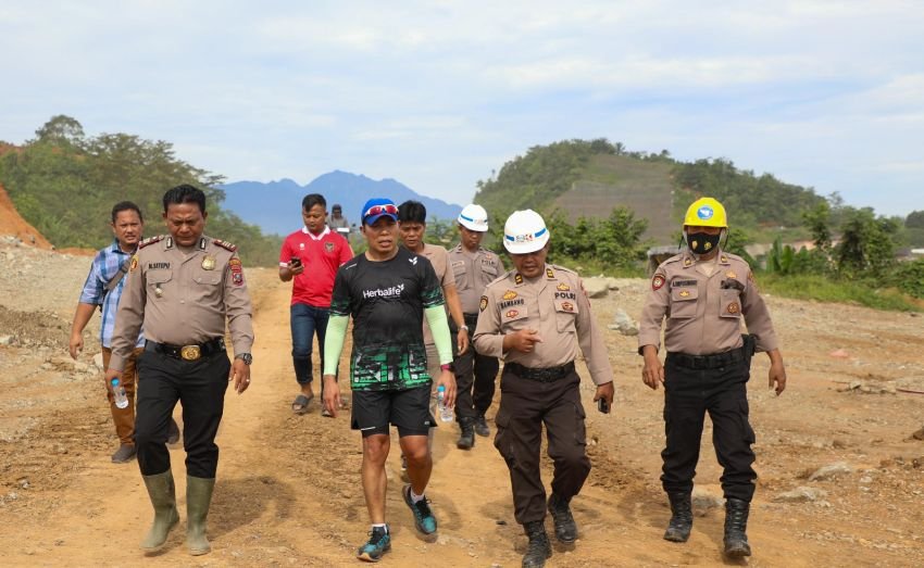 Jogging, Wakapolda Sumut Sidak ke Mapolsek Biru-biru Polresta Deliserdang