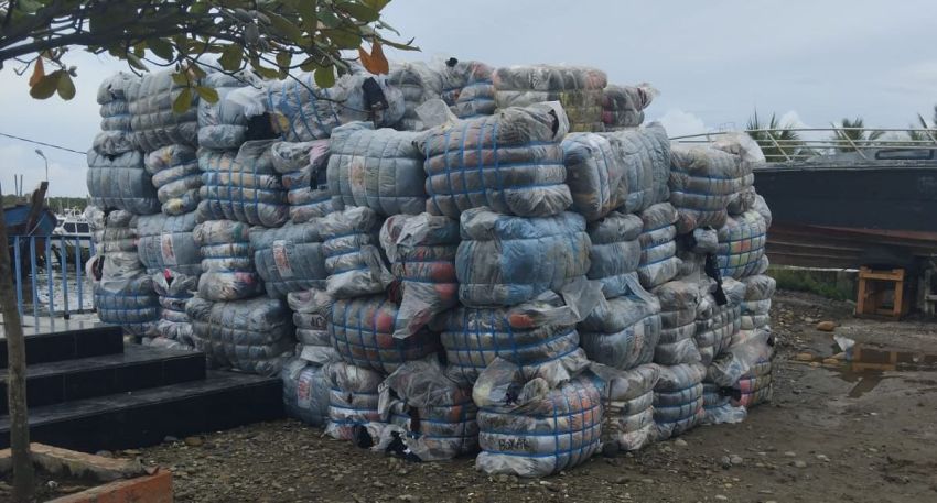 150 Ballpress Diamankan Bea Cukai Teluk Nibung di Perairan Asahan