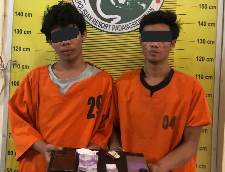 Miliki Sabu, Dua Warga Tapsel Ditangkap Polres Padangsidimpuan