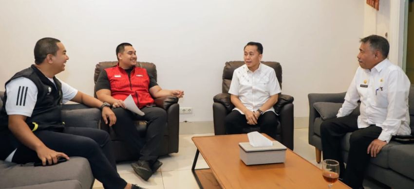 Pj Gubernur Sumut Temui Menpora Bahas Kesiapan PON