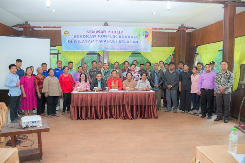 GKPA Adakan Seminar Advokasi Konflik Agraria di Tapanuli Selatan