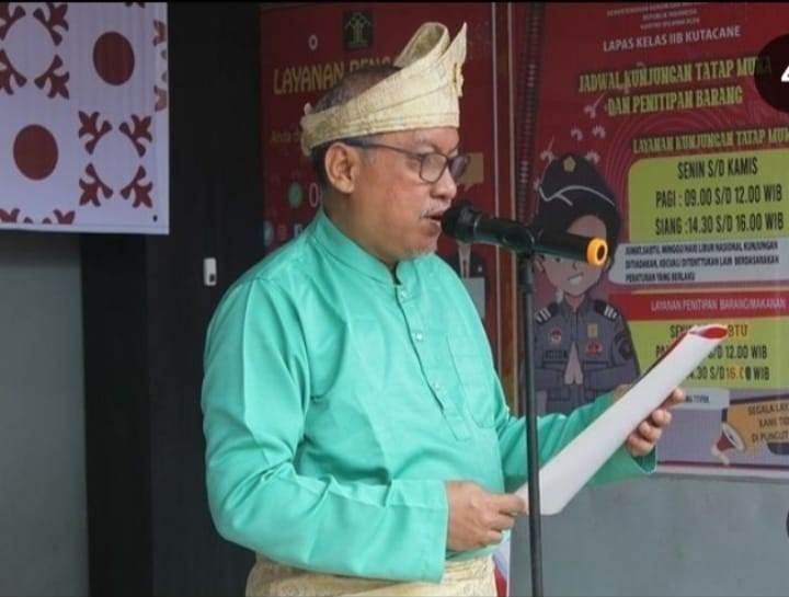 Lapas Kelas IIB Kutacane Peringati Hari Lahir Pancasila