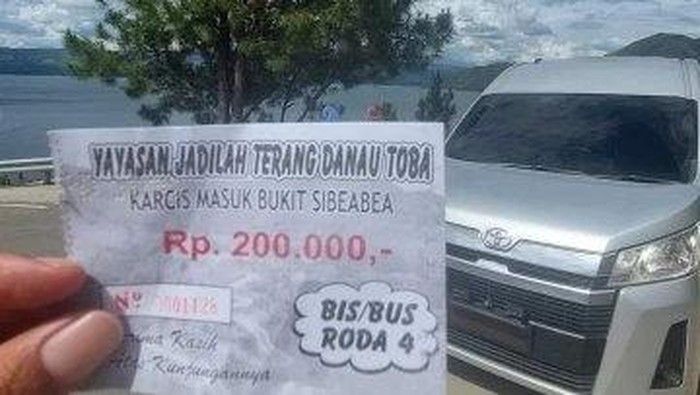 Tiket Masuk ke Bukit Sibea-bea Mahal, Ini Kata Wakil Bupati Samosir