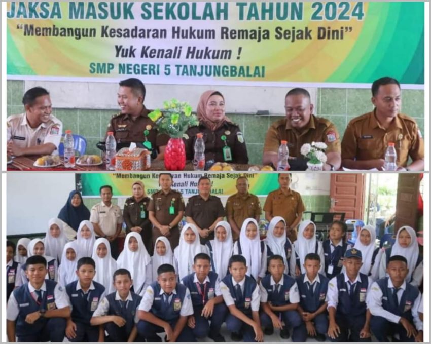 Kejari Gelar Sosialisasi di SMPN 5 Tanjungbalai