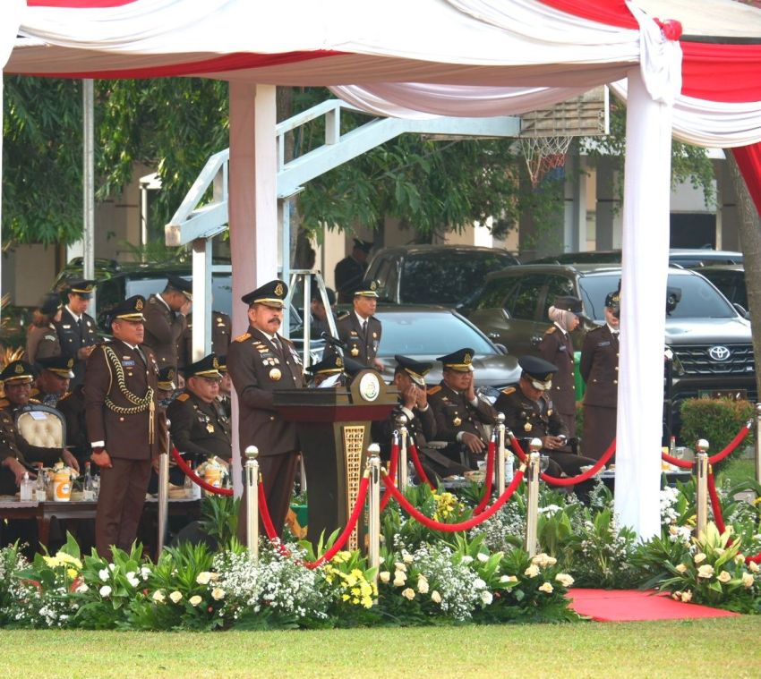 Jaksa Agung: Kejaksaan Jadi Penegak Hukum Paling Dipercaya