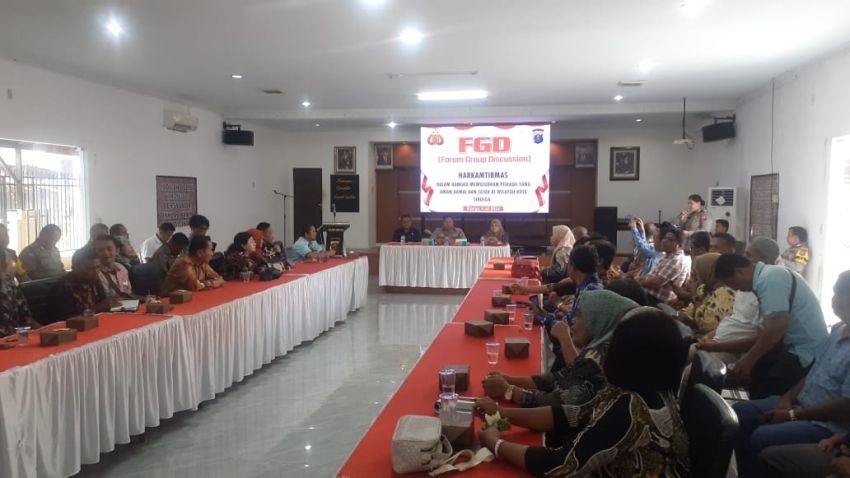 Polres Sibolga Gelar FGD Pilkada Aman dan Damai