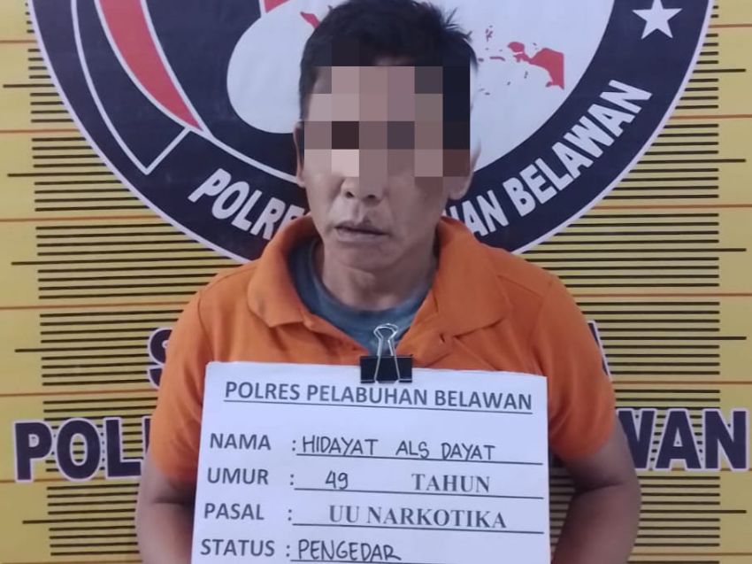 Polisi Ringkus Pengedar Ganja di Rengas Pulau