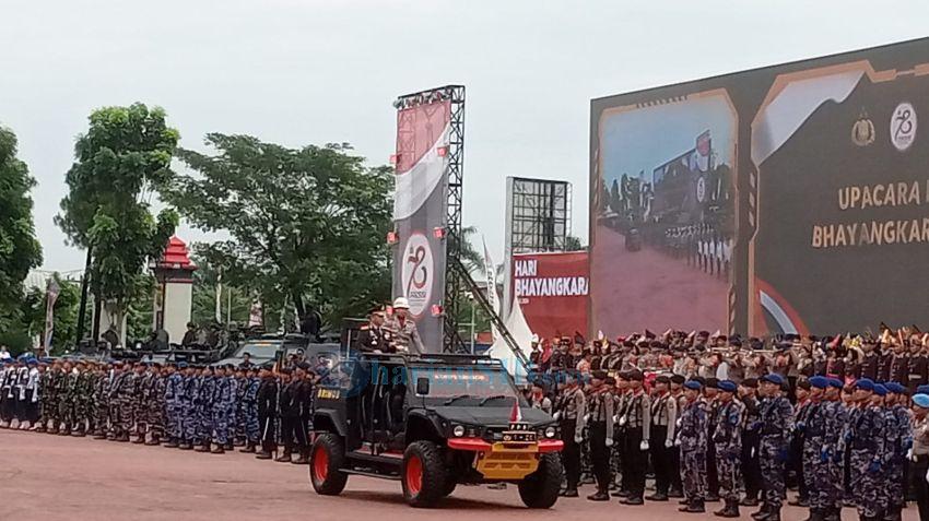 Polda Sumut Rayakan HUT ke-78 Bhayangkara Bernuansa Adat Batak, Tampilkan Tortor dan Nyanyikan O Tano Batak