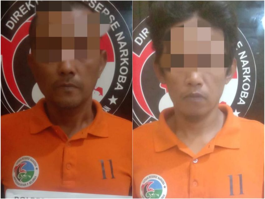 Polres Belawan Ringkus Pengedar dan Pengguna Sabu di Kelurahan Tangkahan