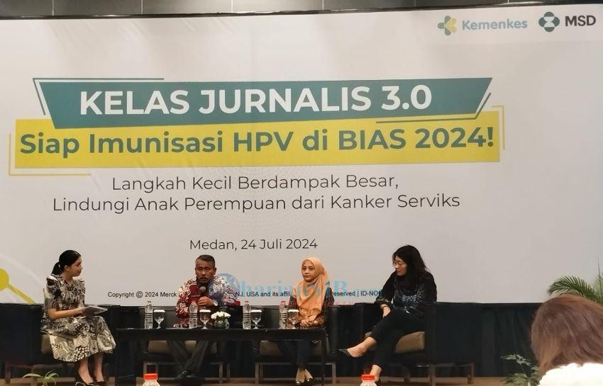 Kemenkes RI Targetkan 90 Persen Anak 11-12 Tahun Terima Vaksin HVP Lengkap