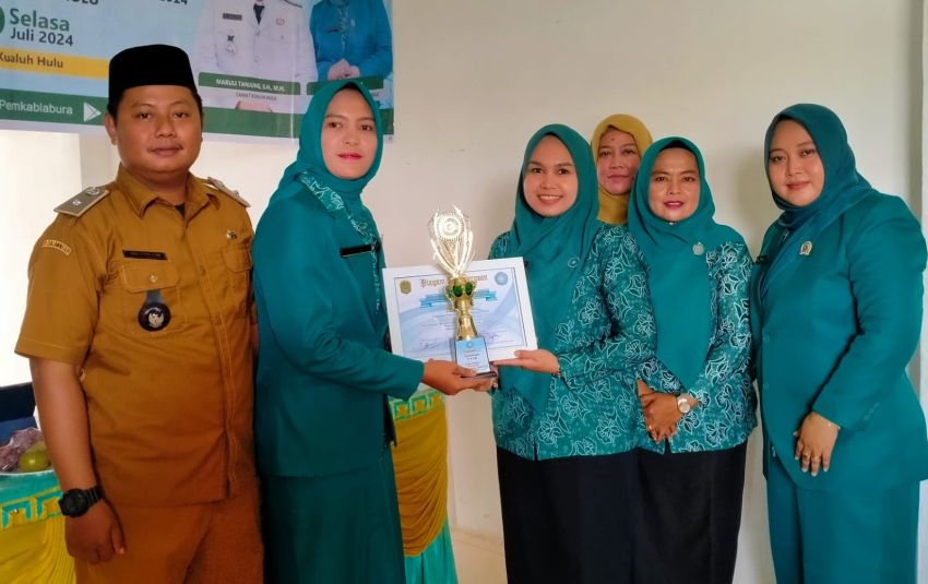 PKK Membangmuda Juara 1 Lomba PAAR Tingkat Kecamatan Kualuh Hulu