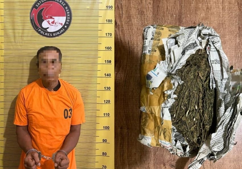 Tak Jera, Residivis Narkotika Kembali Diciduk Polres Binjai