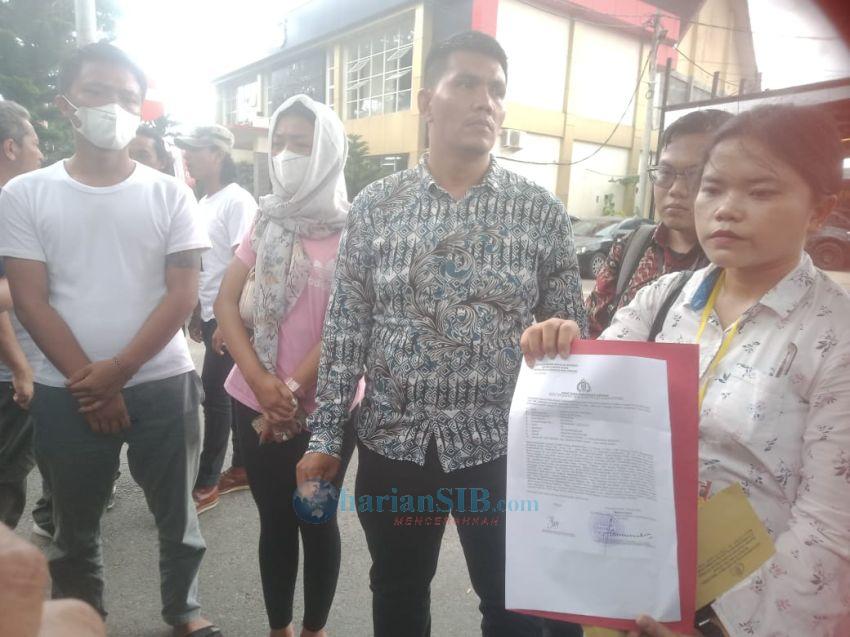 Diduga Pembunuhan Berencana, Anak Almarhum Rico Pasaribu Buat Laporan ke Polda Sumut