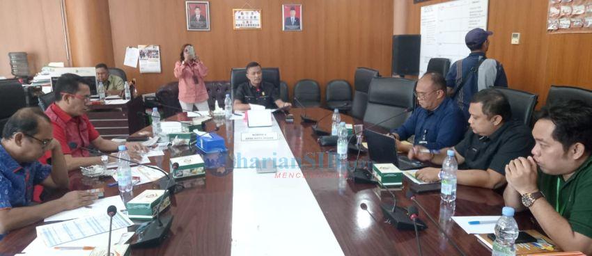Komisi 4 DPRD Medan Rapat Dengar Pendapat dengan Dishub dan Bagian Hukum Pemko Soal Parkir Berlangganan