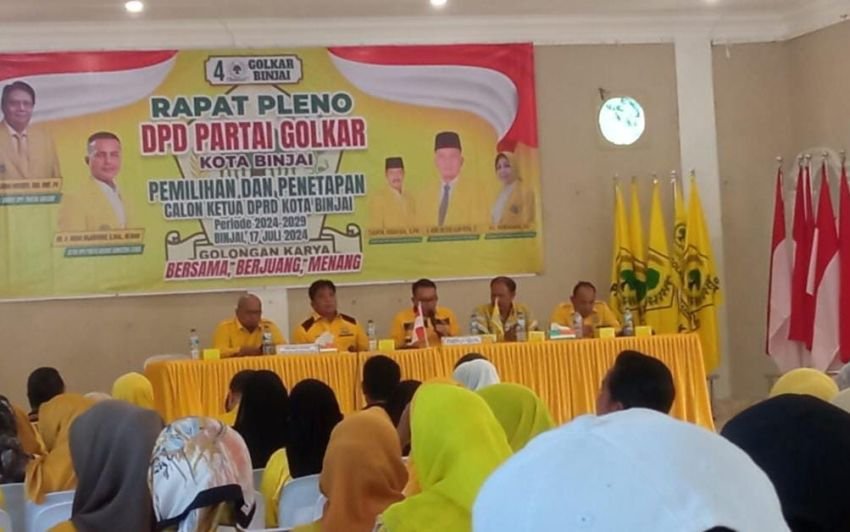 DPD Golkar Binjai Usulkan 6 Nama Calon Ketua DPRD Binjai