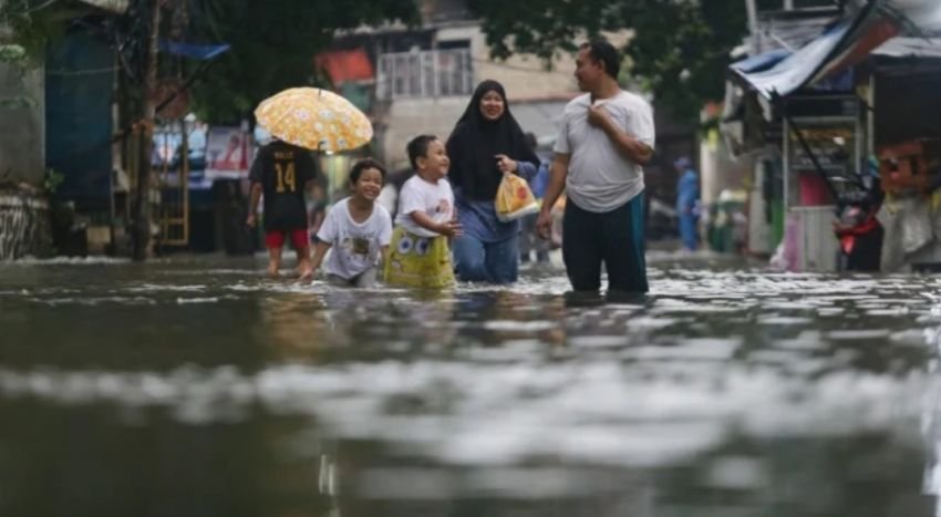 Jumlah RT di Jakarta Terendam Banjir Jadi 48