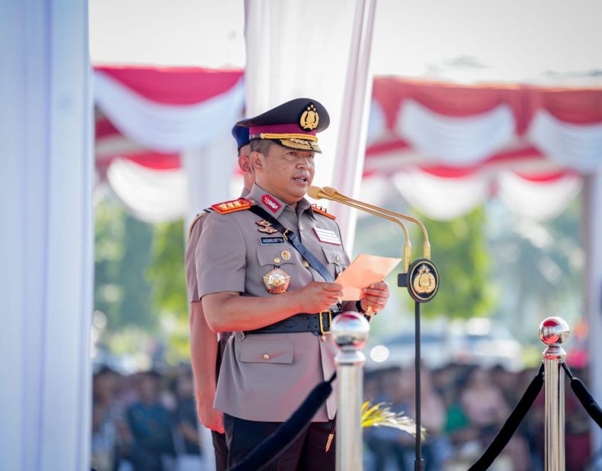 Kapolda Sumut Pimpin Upacara Penutupan DIKTUK Bintara Polri