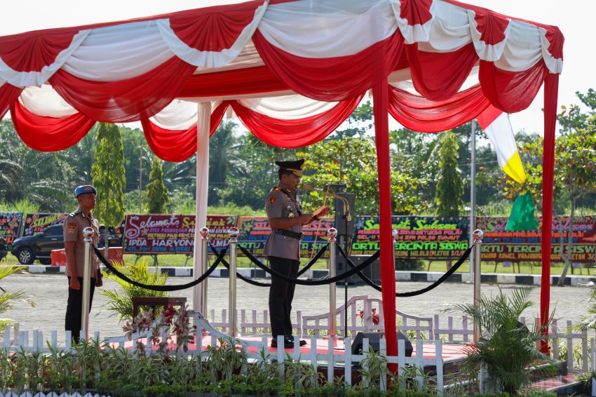 Pendidikan 353 Siswa Diktuk Brigadir Polri Gel. II TA. 2024 Dibuka