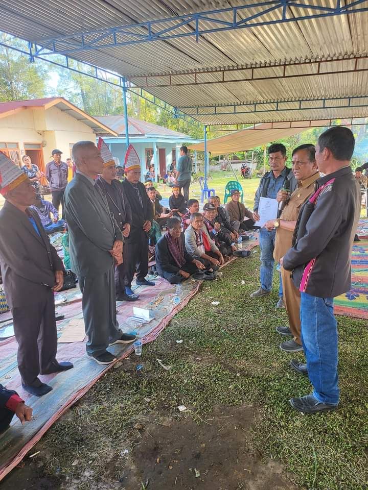 Disdukcapil Humbahas Mengadakan Sosialisasi Manfaat Akta Kematian