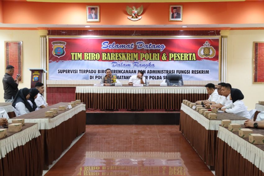 Kapolres Pematangsiantar Terima Tim Biro Bareskrim Polri Tahun 2024