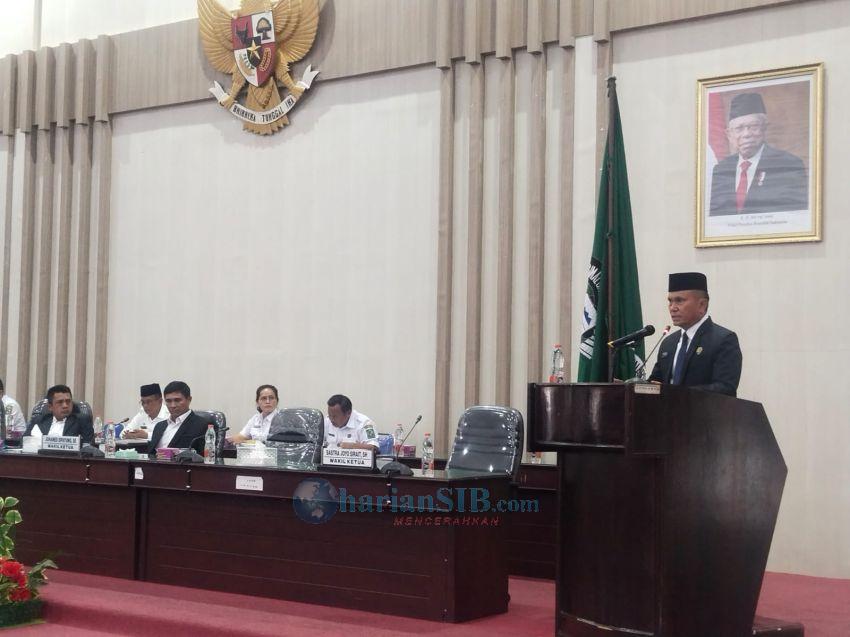 5 Anggota Dewan Walk Out Sebelum Sekda Bacakan Nota Jawaban Bupati Simalungun