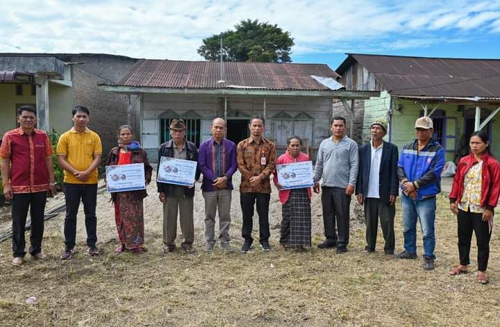 Pj Gubsu Groundbreaking Ceremony RTLH di Sumut