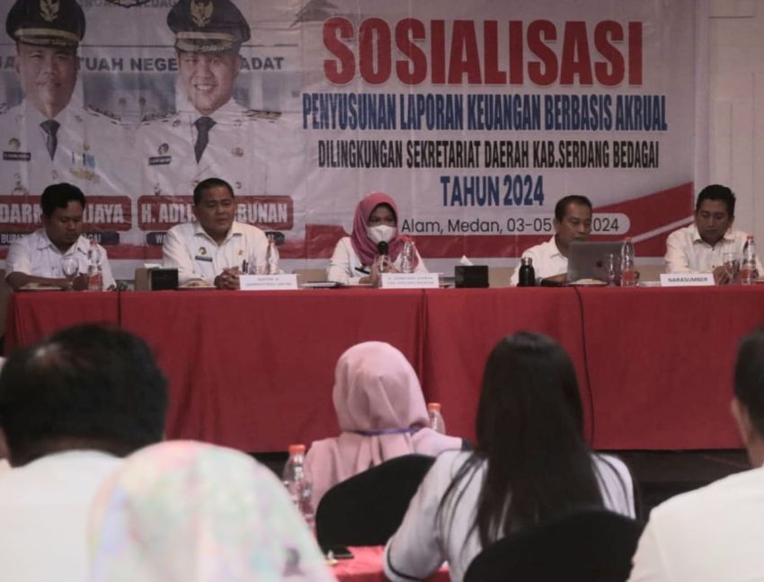 Pemkab Sergai Sosialisasikan Penyusunan Laporan Keuangan Berbasis Akrual