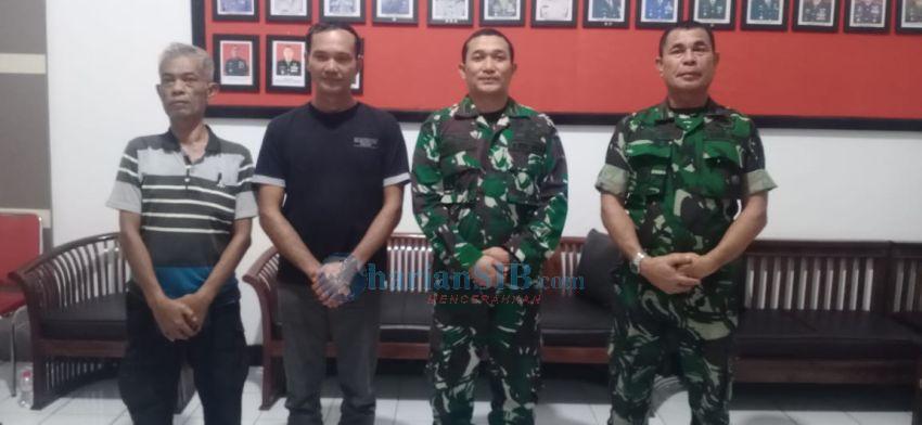 Petugas Intel Kodim 0210 / TU Tangkap Terduga Pelaku Judi Togel