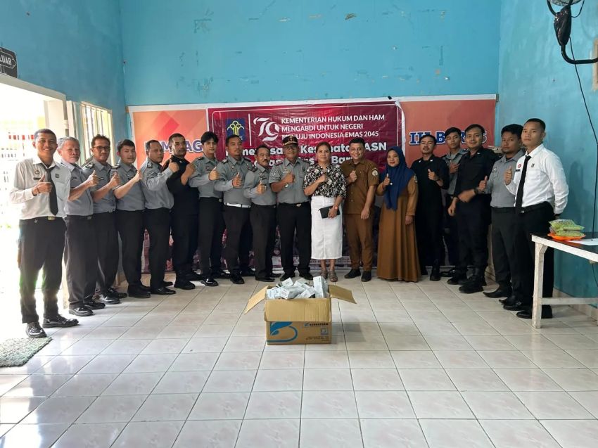 Lapas Barus Gelar Pemeriksaan Kesehatan Sambut Hari Pengayoman