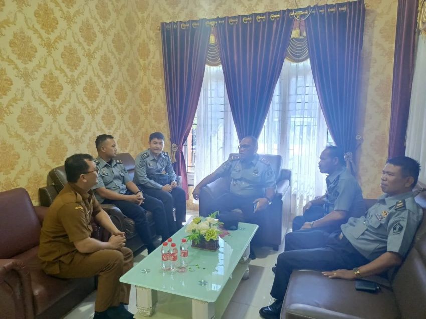 Lapas Barus Kunjungan ke Dinkes Tapteng Kordinasi Perizinan Klinik dan Sertifikasi Laik Hygiene