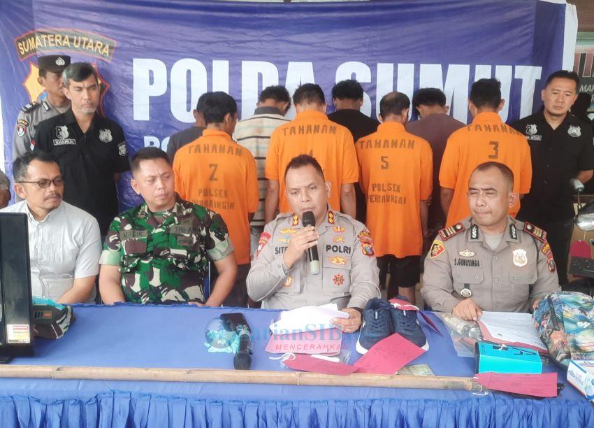 Dalam Sepekan, Polsek Perbaungan Ungkap 5 Kasus Tindak Pidana