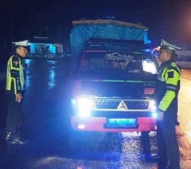 Jelang Pilkada, Polres Padangsidimpuan Gelar Patroli Keliling