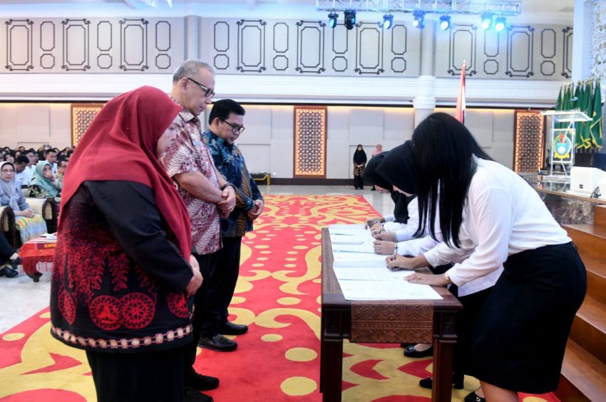 2.271 PPPK Pemprov Sumut Terima SK Pengangkatan dan Tandatangani Perjanjian Kerja
