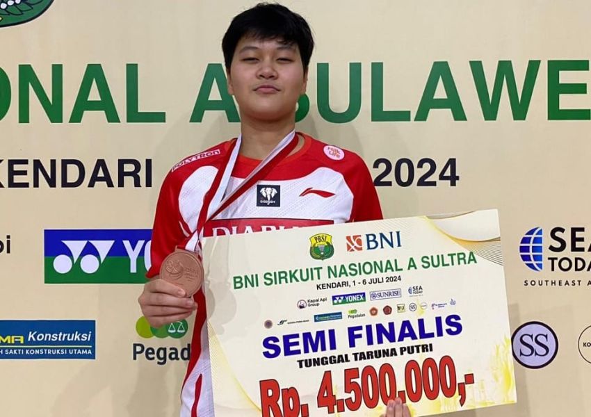 Nia Juara 3 BNI Sirnas A Sulawesi Tenggara 2024