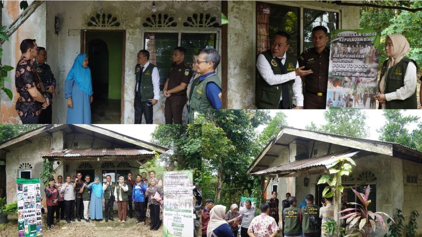 Penkum Kejati Kepri Penyuluhan Door to Door Sasar Warga Miskin dan Rentan