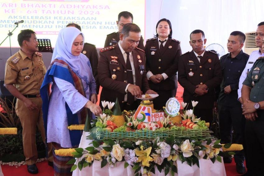 Kajari Binjai : Peringatan HBA Sarana Mengevaluasi dan Introspeksi Tugas