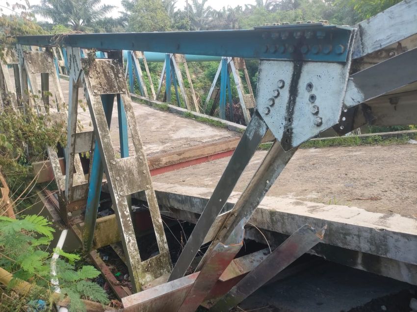 SDABMBK Deliserdang Sebut Jembatan Bandarsetia Ambruk Aset BWSS II