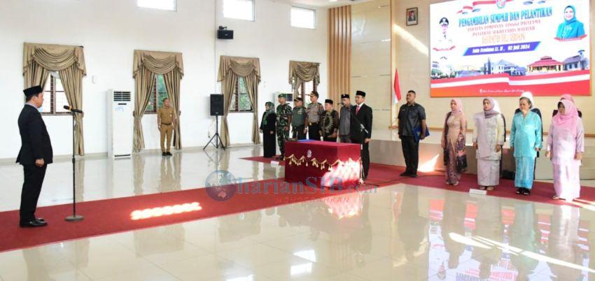 Citra E Capah Dilantik Jadi Pj Sekda Deliserdang