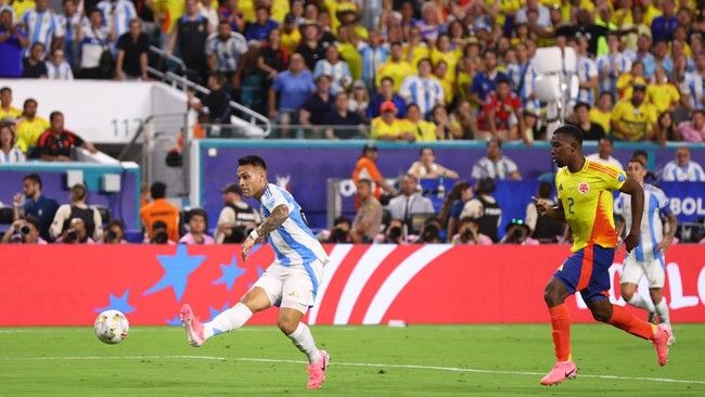 Gol Tunggal Lautaro Martinez Bahwa Argentia Juara Copa America
