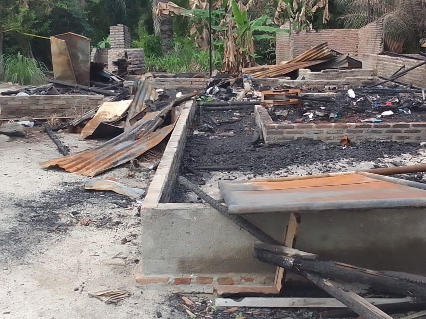 Setahun Kasus Rumah Wartawan Batubara Diduga Dibakar Belum Terungkap, Kasat Reskrim Janji Tuntaskan