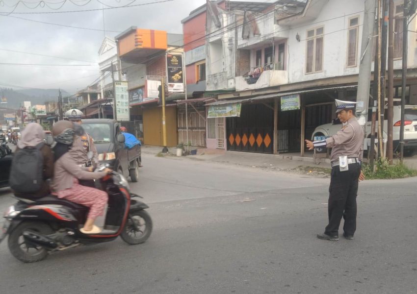 Operasi Patuh Toba 2024, Polres Taput Tindak 762 Pelanggar Lalu Lintas