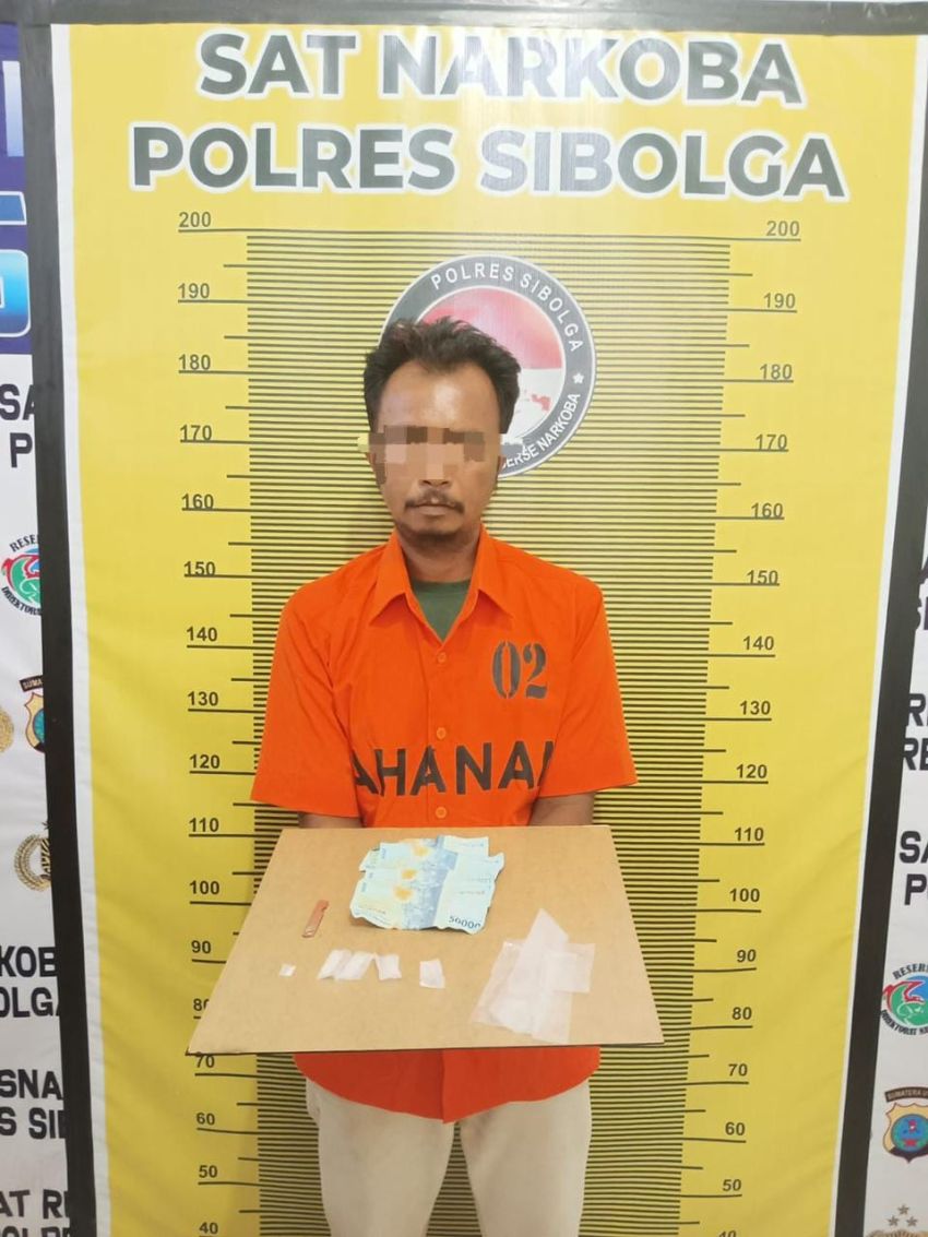 Pengedar Sabu di Aek Habil Sibolga Ditangkap Polisi
