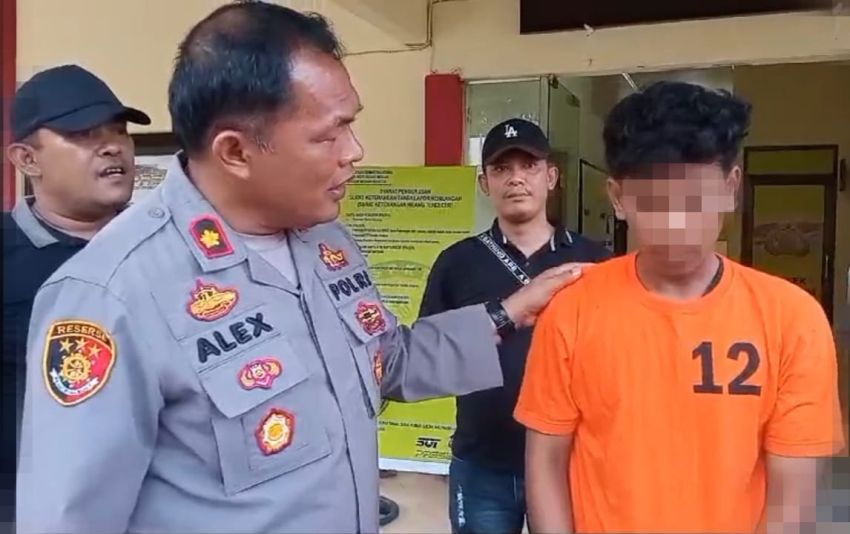 Polisi Tembak Pelaku Curanmor di Medan