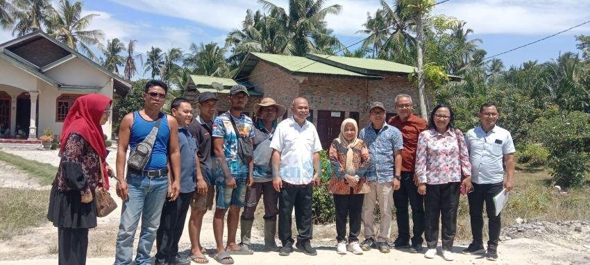 Anggota DPRD Sumut Dapil V Tinjau Realisasi Pembangunan DBH dan BKP di Batubara