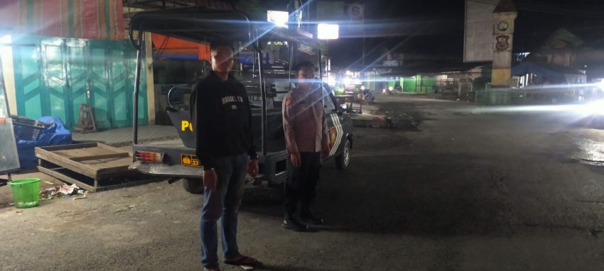 Polsek TBU Tanjungbalai Patroli Malam, Cegah Balap Liar dan Aksi Kejahatan